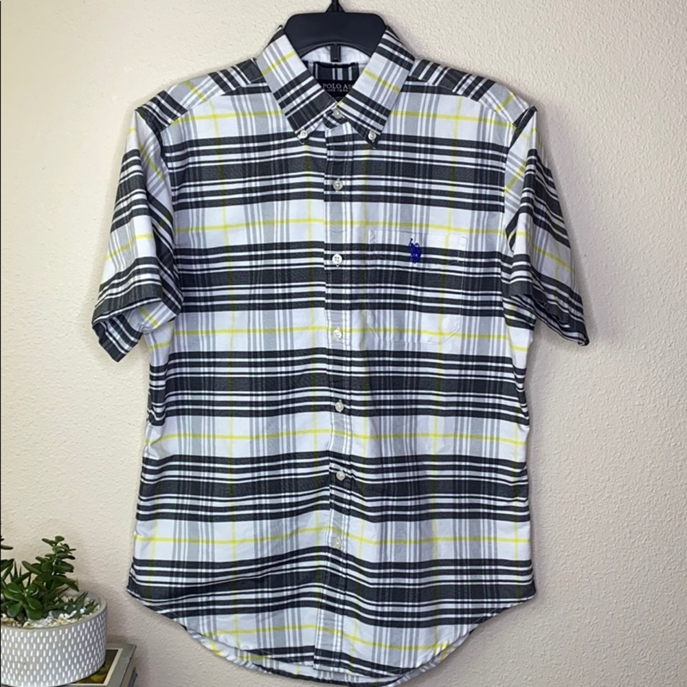 US Polo Association Button Up Tee
